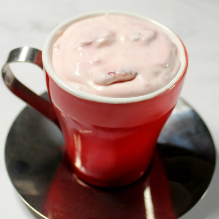 Ultimate Strawberry Keto Cheesecake Salad1