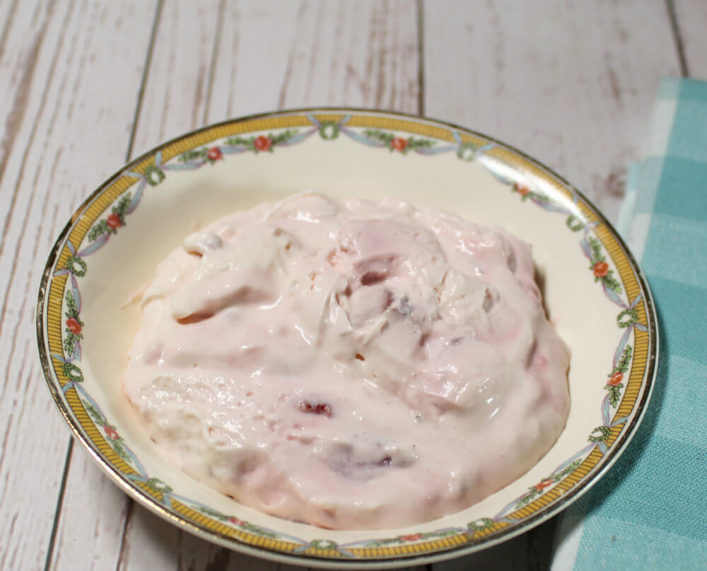 Ultimate Strawberry Keto Cheesecake Salad7