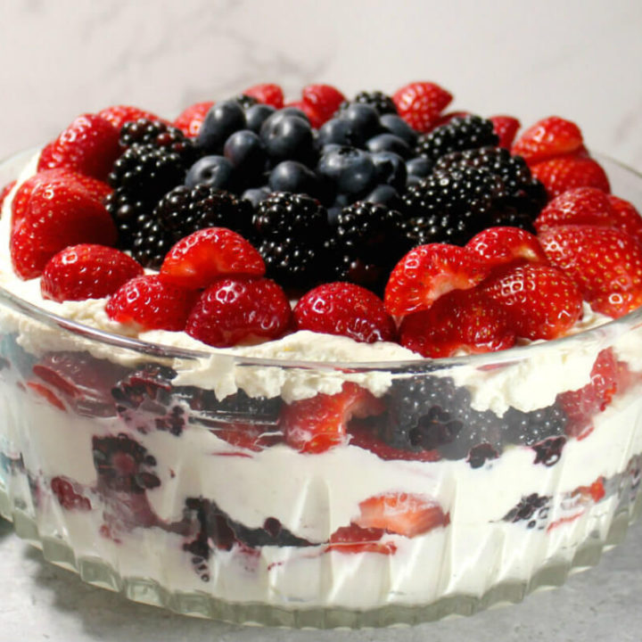 Keto Cheesecake Berry Trifle1