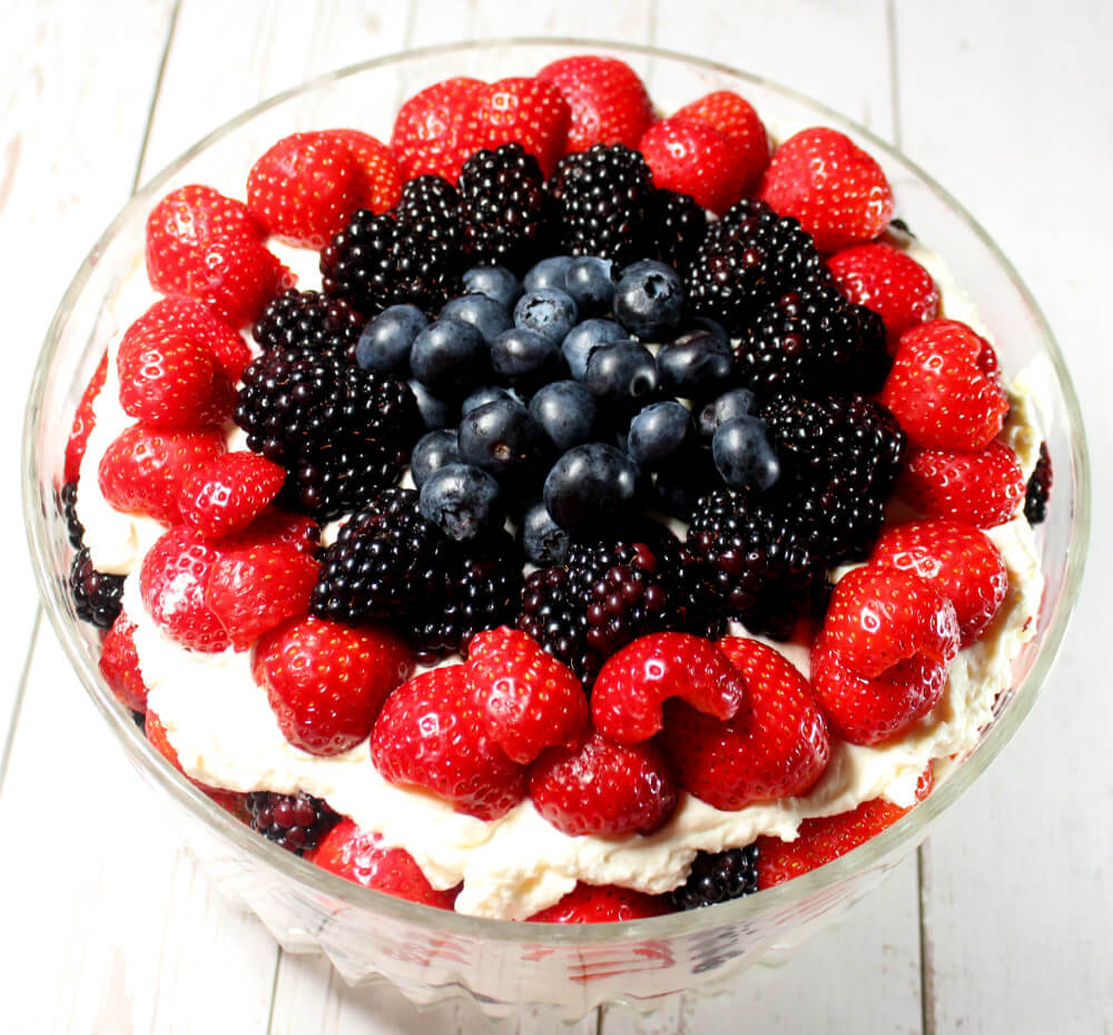 Keto Cheesecake Berry Trifle6