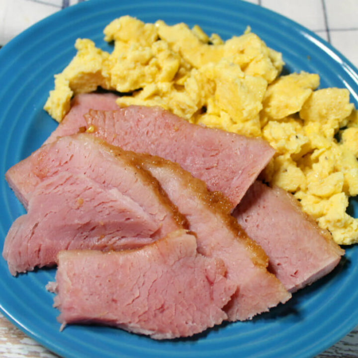 Brown Sugar Mustard Keto Glazed Ham1