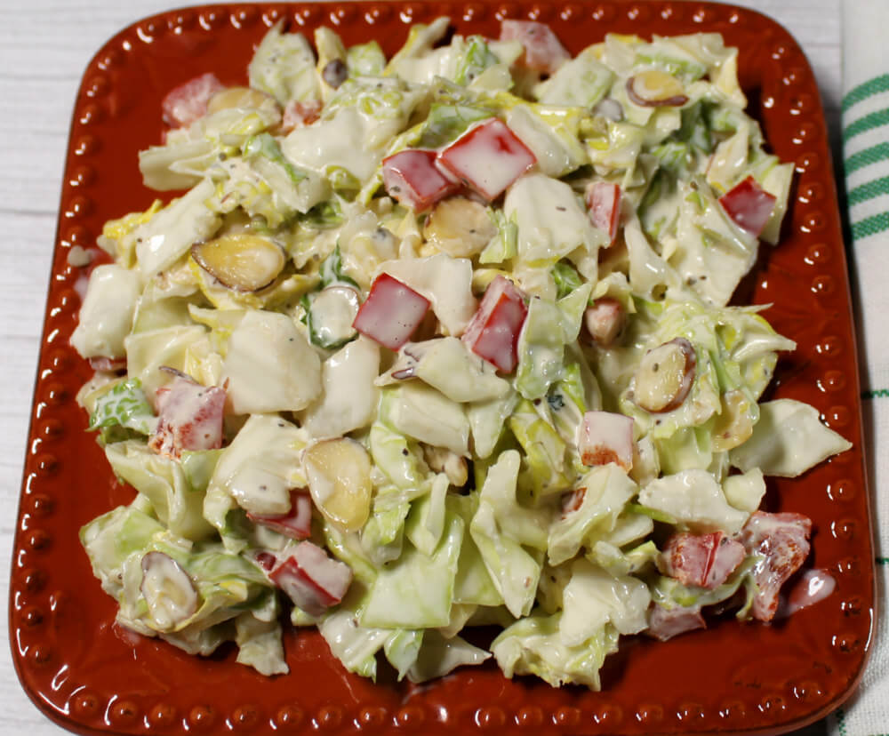 Keto Napa & Green Cabbage Slaw6