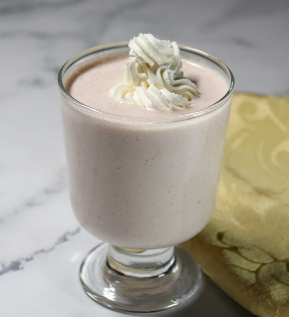 Strawberry Cheesecake Keto Milkshake1