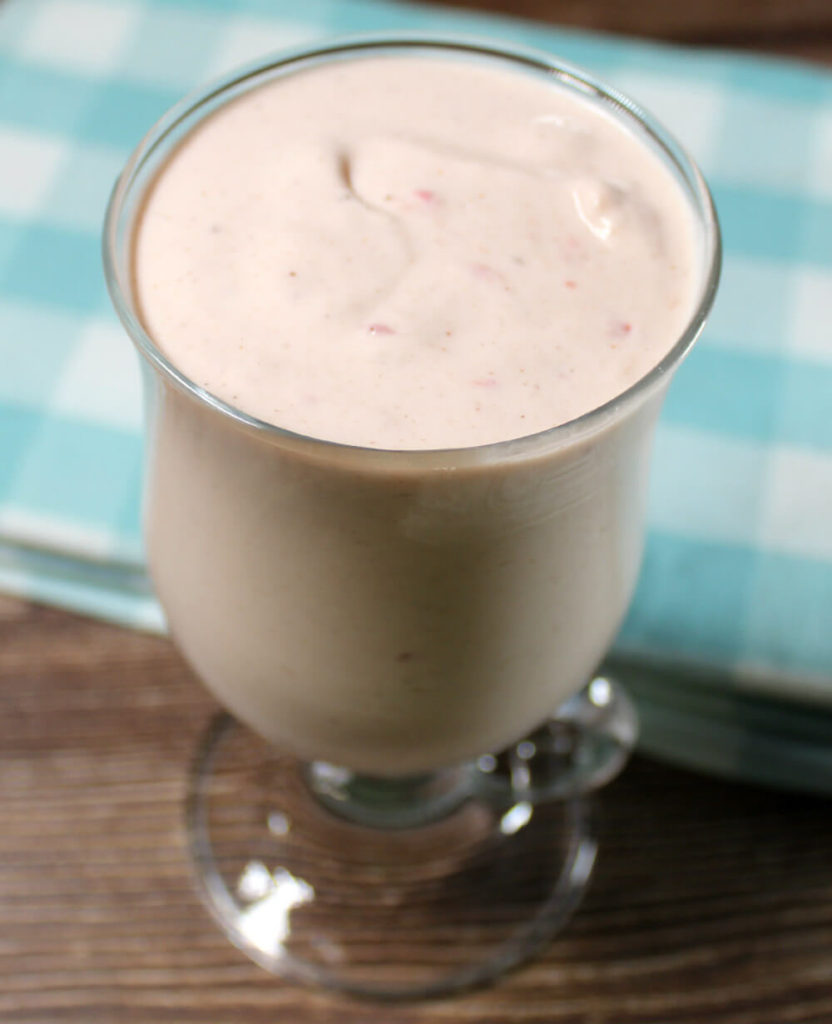 Strawberry Cheesecake Keto Milkshake7