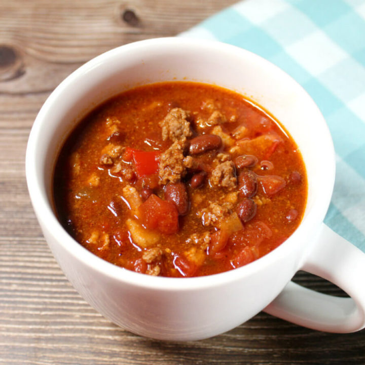 Low-Carb Beef and Bacon Chili1