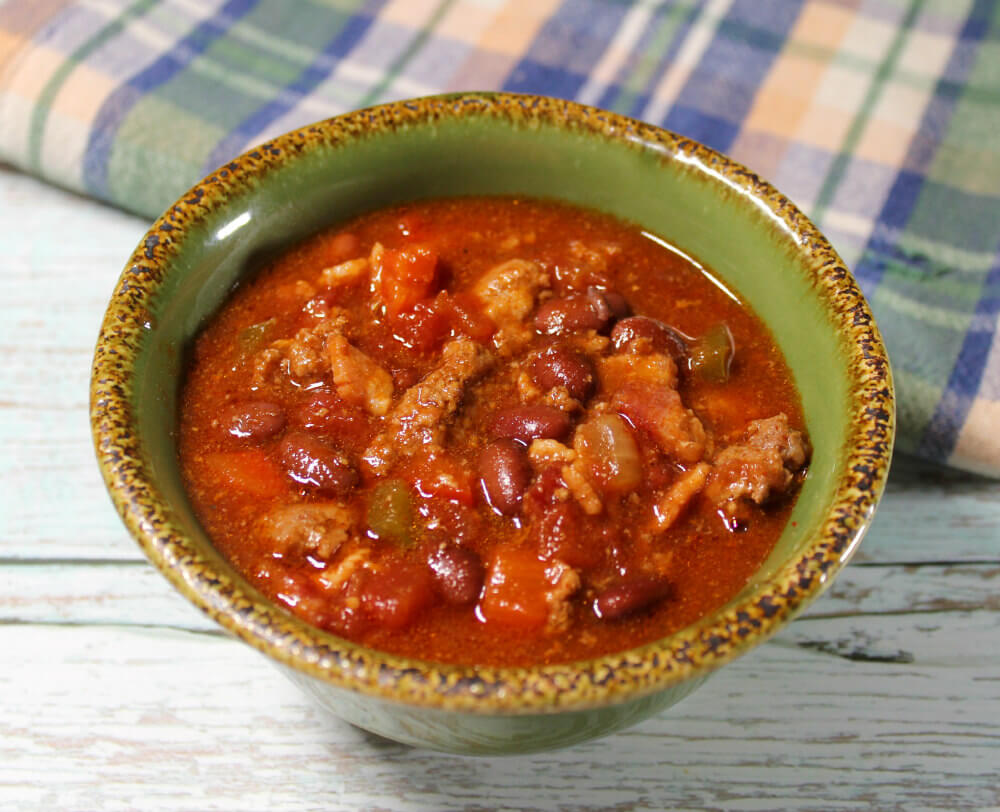 Low-Carb Beef and Bacon Chili6