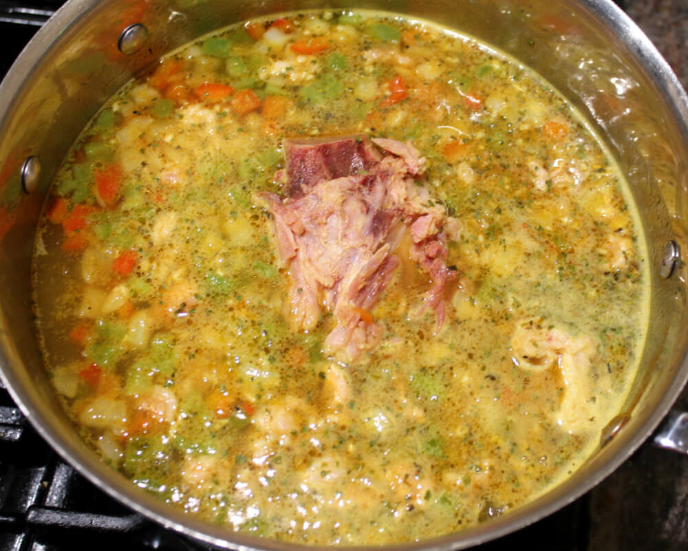 Low-Carb Ham Bone Bean Soup3