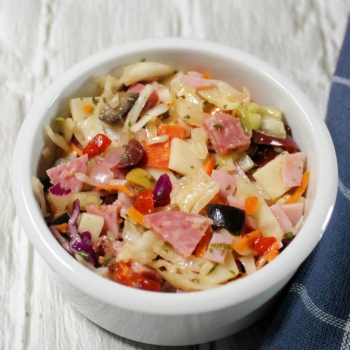 Low-Carb Muffuletta Coleslaw1