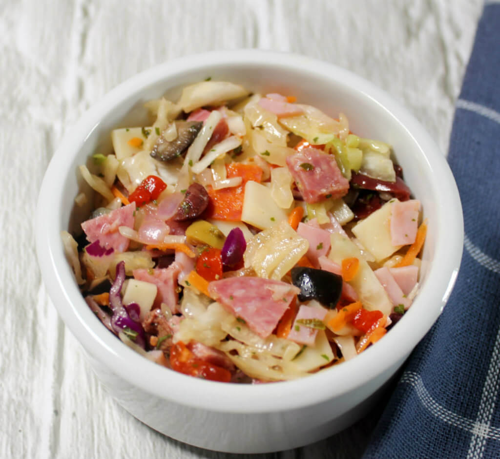 Low-Carb Muffuletta Coleslaw1