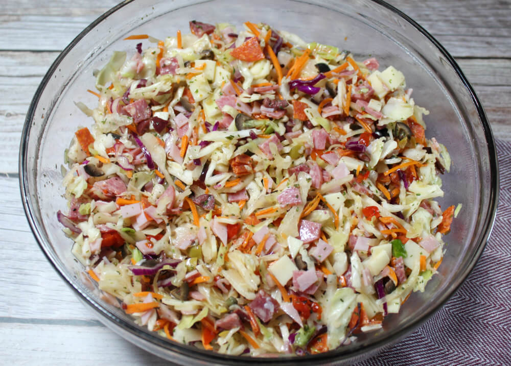 Low-Carb Muffuletta Coleslaw6