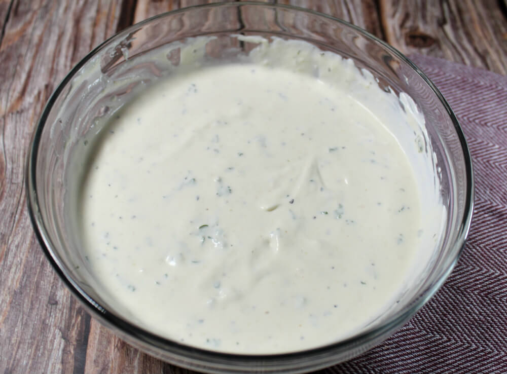 Keto Creamy Horseradish Dressing4