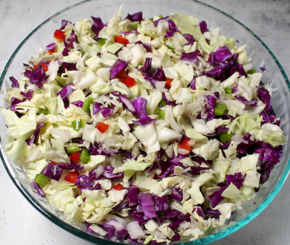 Keto Creamy Kohlrabi Cabbage Slaw2
