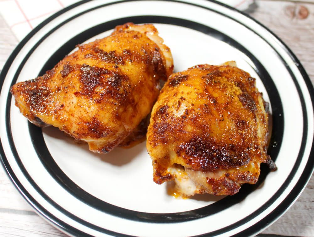 Easy Harissa Baked Chicken Thighs6