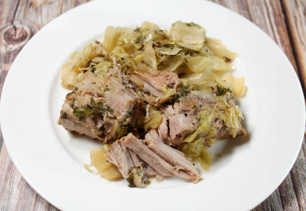 Easy Crockpot Pork & Cabbage5