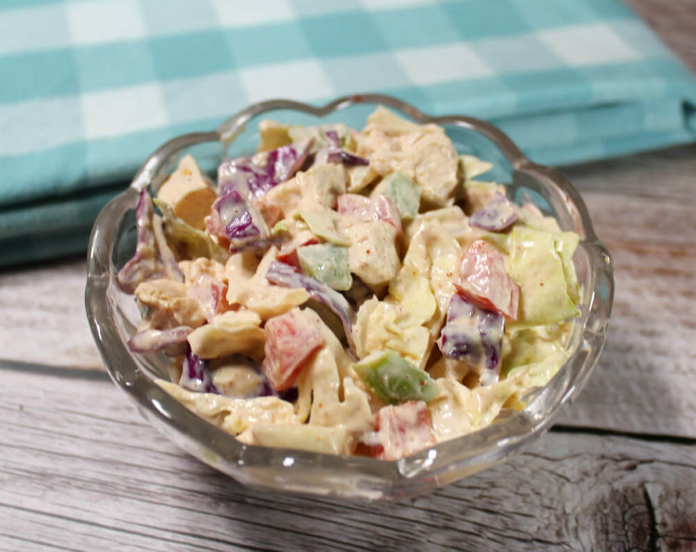 Chicken Fajita Keto Coleslaw7