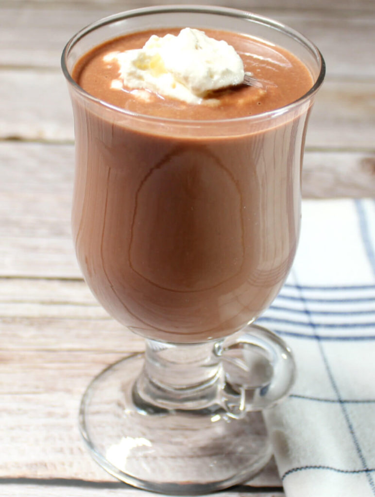 Raspberry Keto Hot Chocolate6