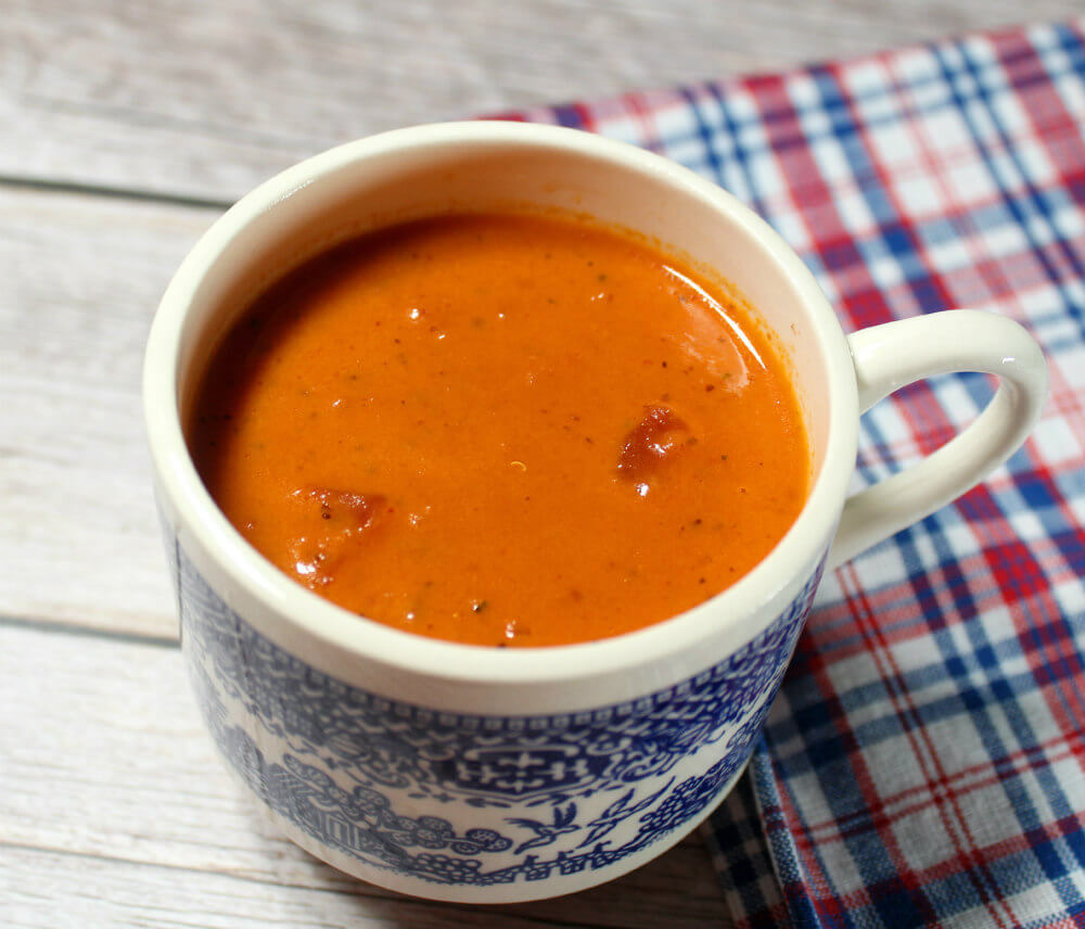 Keto Easy Tomato Soup5