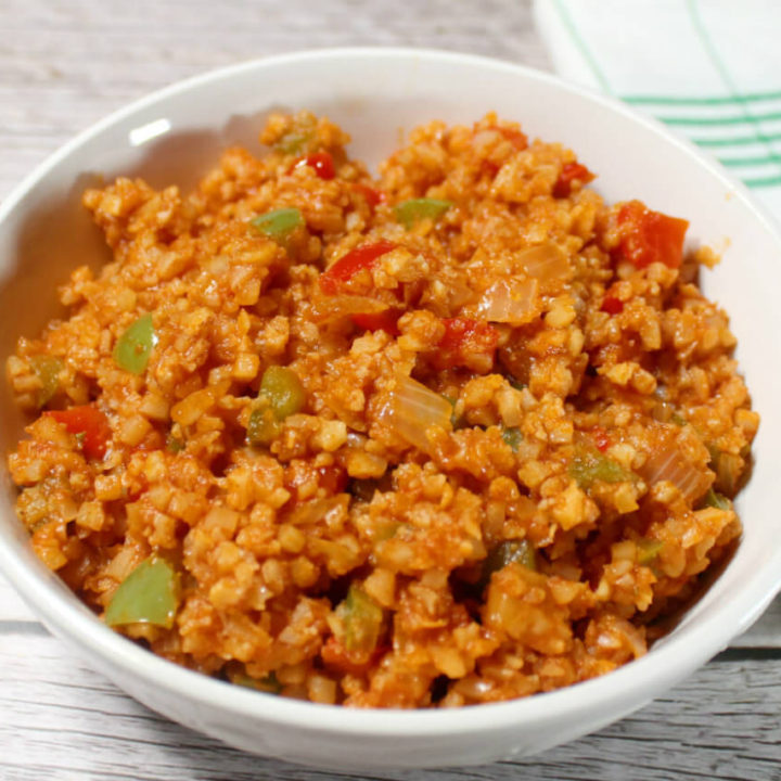 Fajita Seasoned Cauliflower Rice1