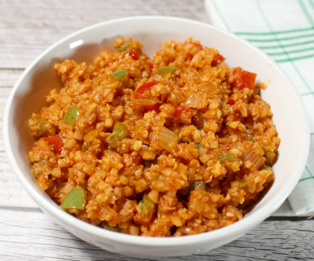 Fajita Seasoned Cauliflower Rice1