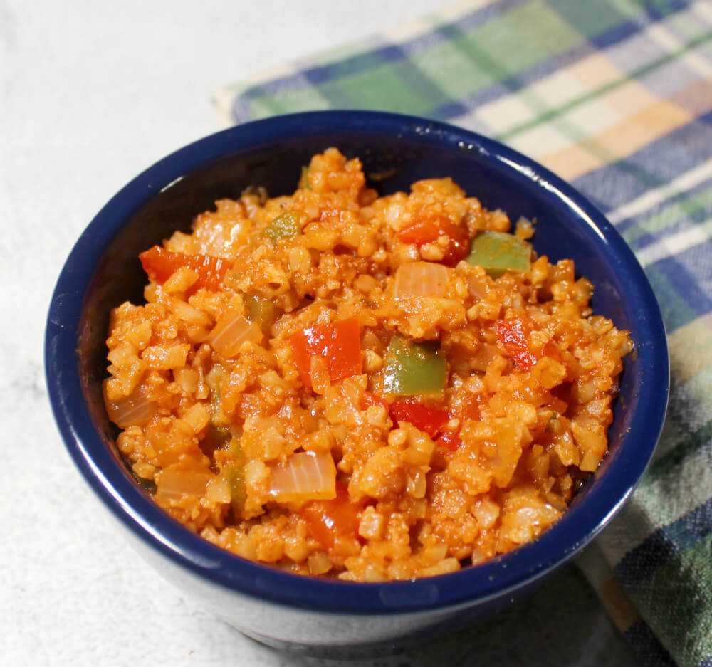 Fajita Seasoned Cauliflower Rice6