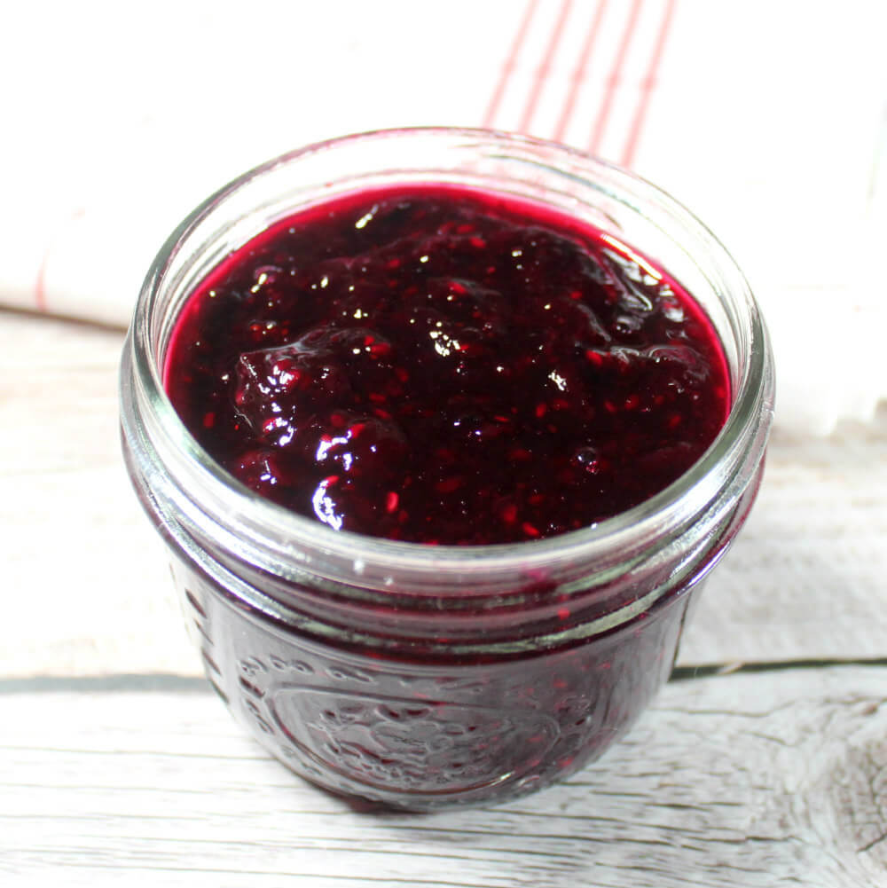 Blueberry Raspberry Keto Jam6