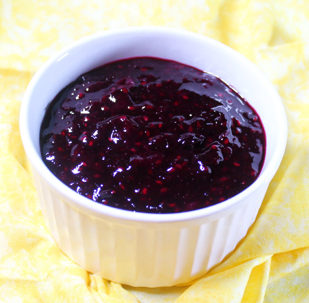 Blueberry Raspberry Keto Jam7