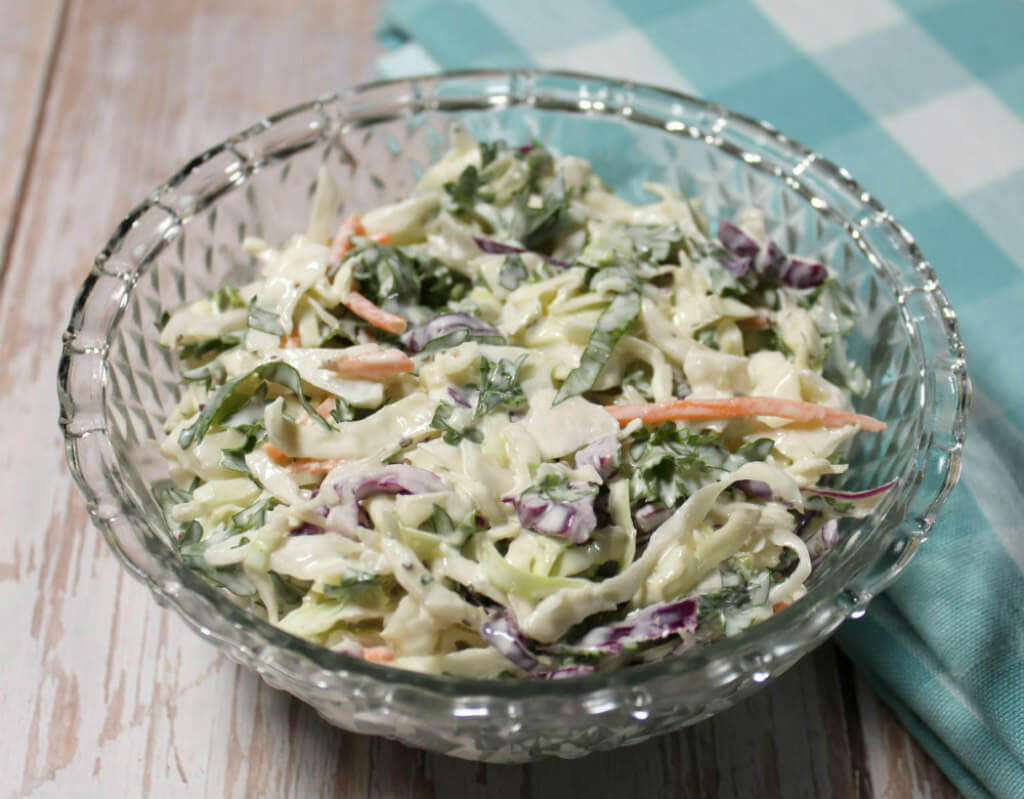 Fresh Herb Keto Coleslaw1