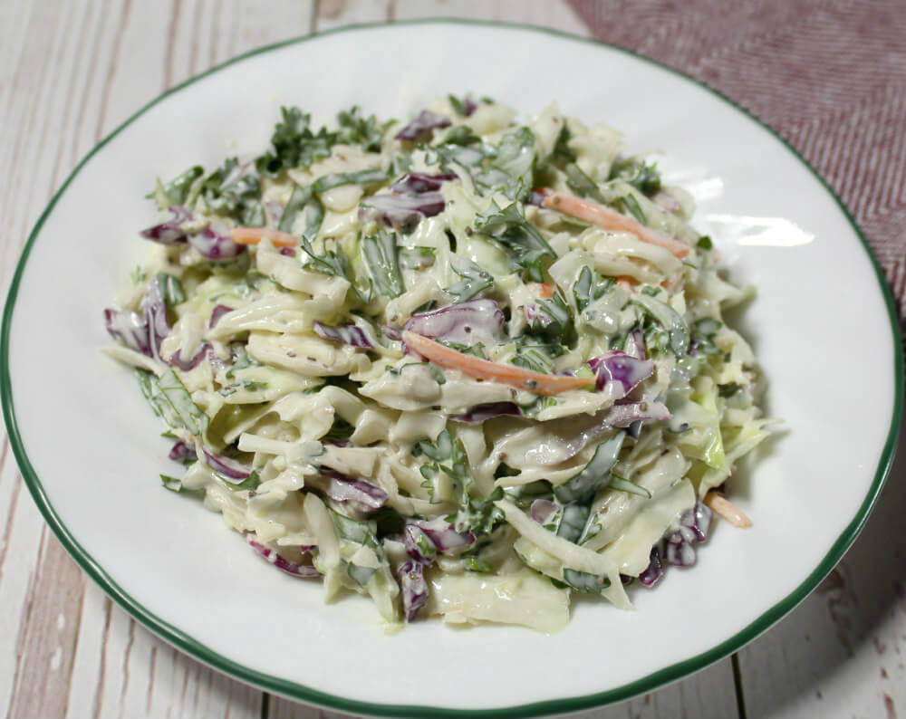 Fresh Herb Keto Coleslaw5