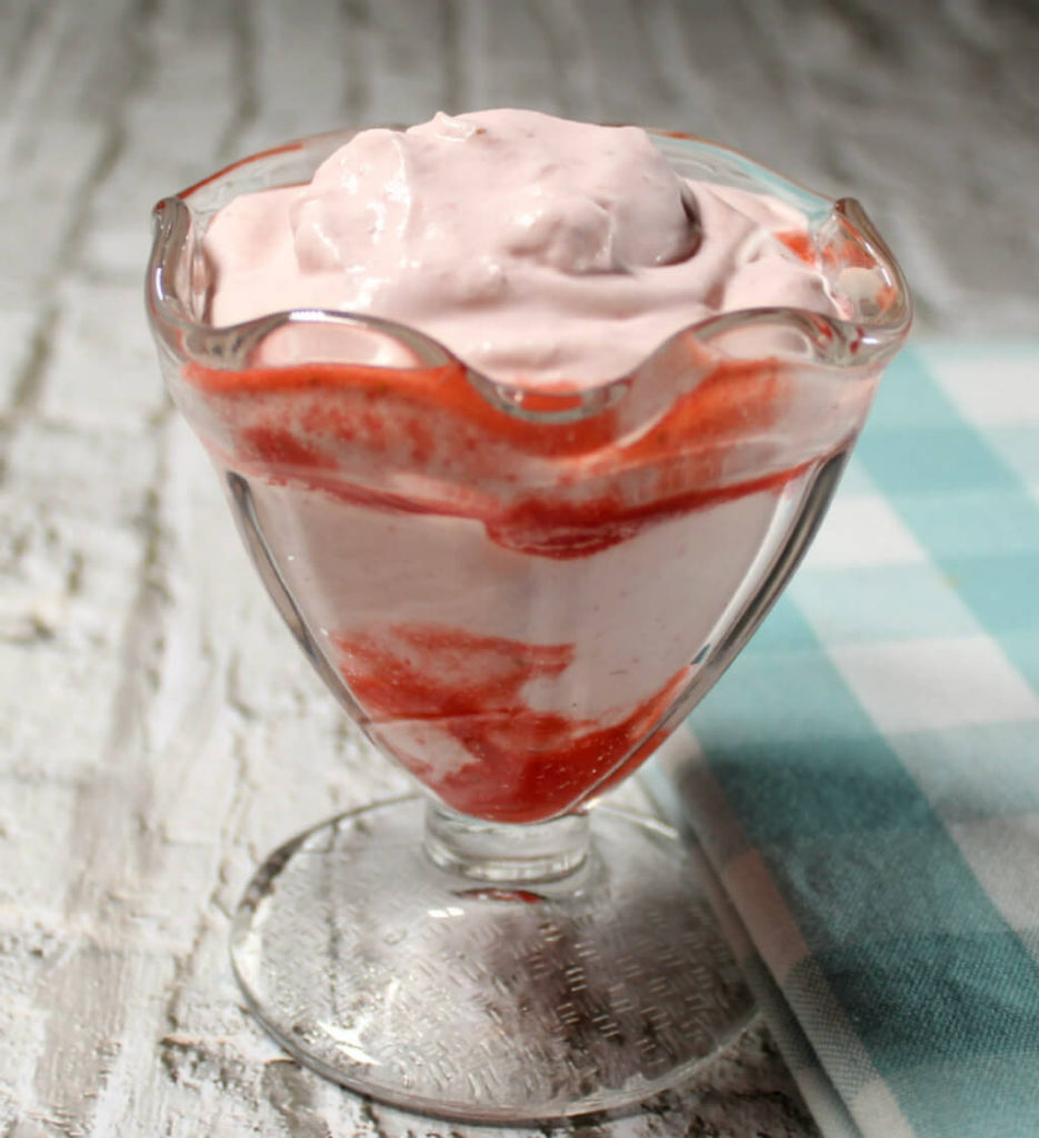 Keto Strawberry Fool Dessert1