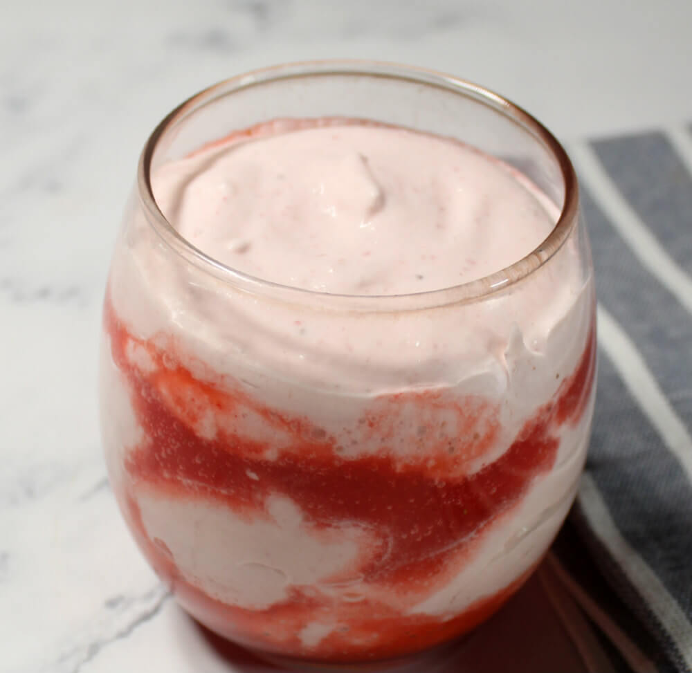 Keto Strawberry Fool Dessert7