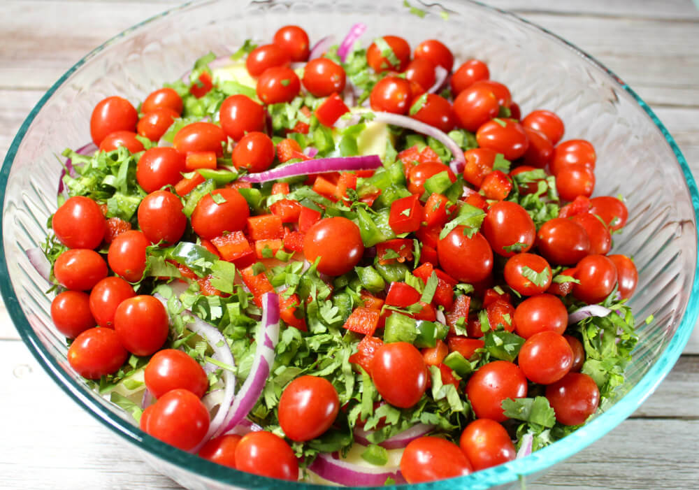 Keto Marinated Mexican Cauliflower Salad2
