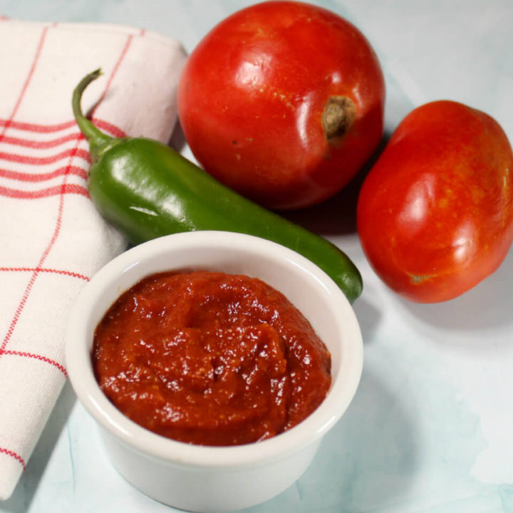 Spicy Keto Homemade Ketchup1