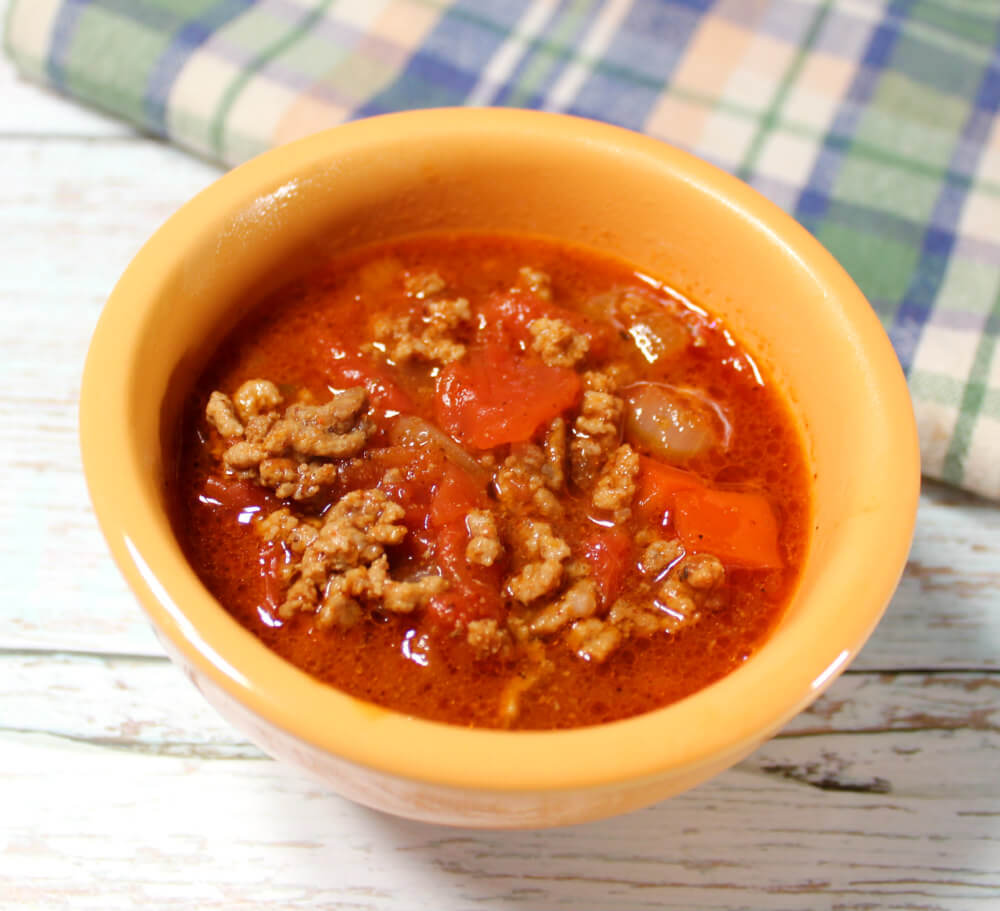 Fajita Seasoned Keto Chili7