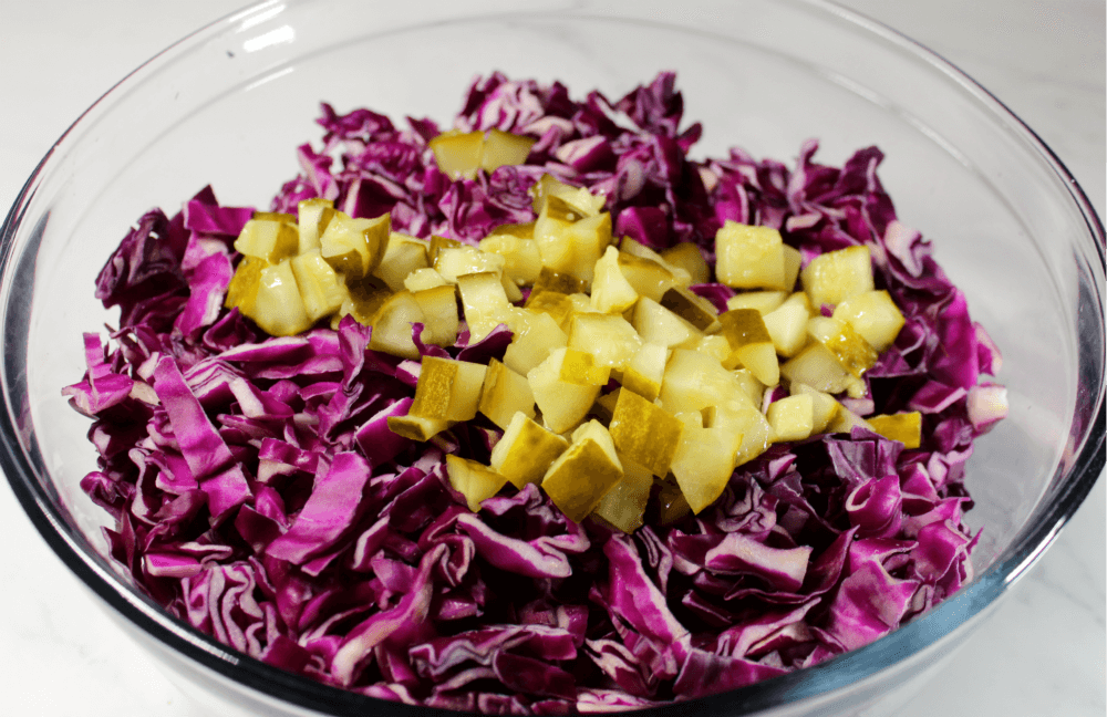 Red Cabbage Dill Pickle Keto Slaw3