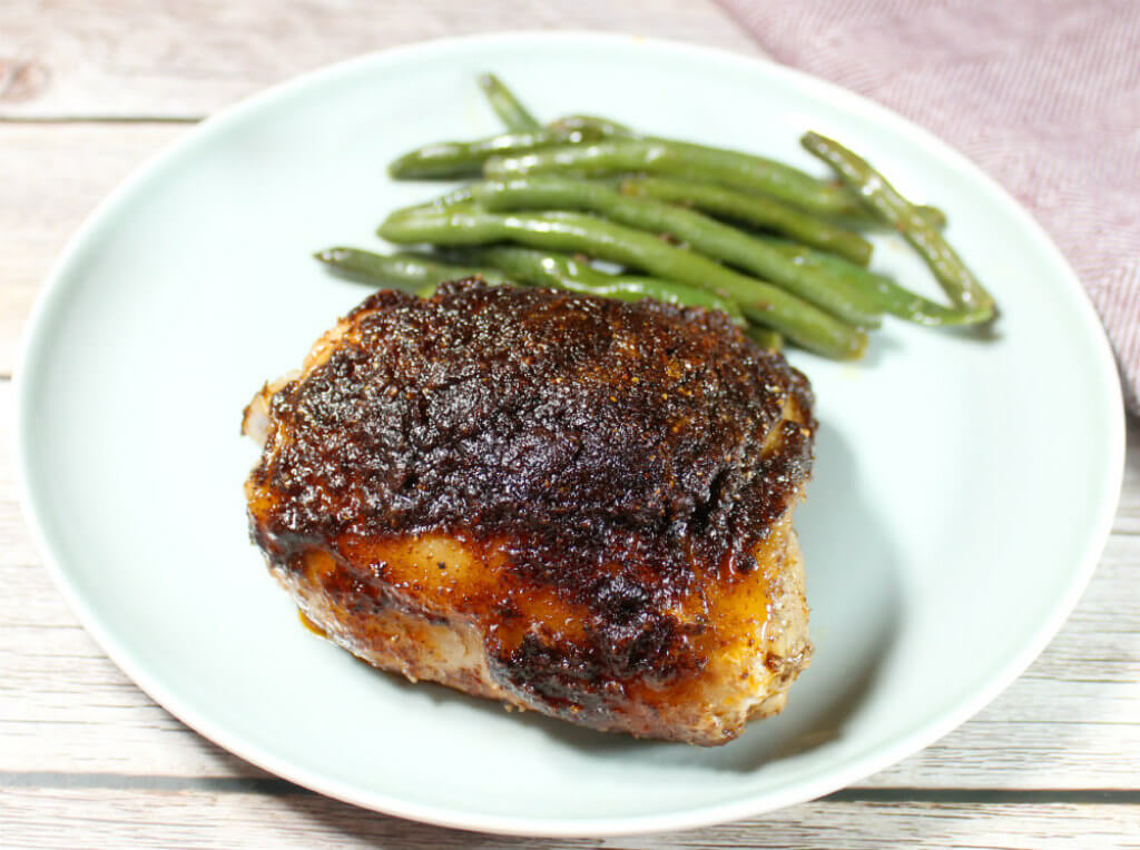 Low-Carb Cocoa Spice Rubbed Chicken Thighs1