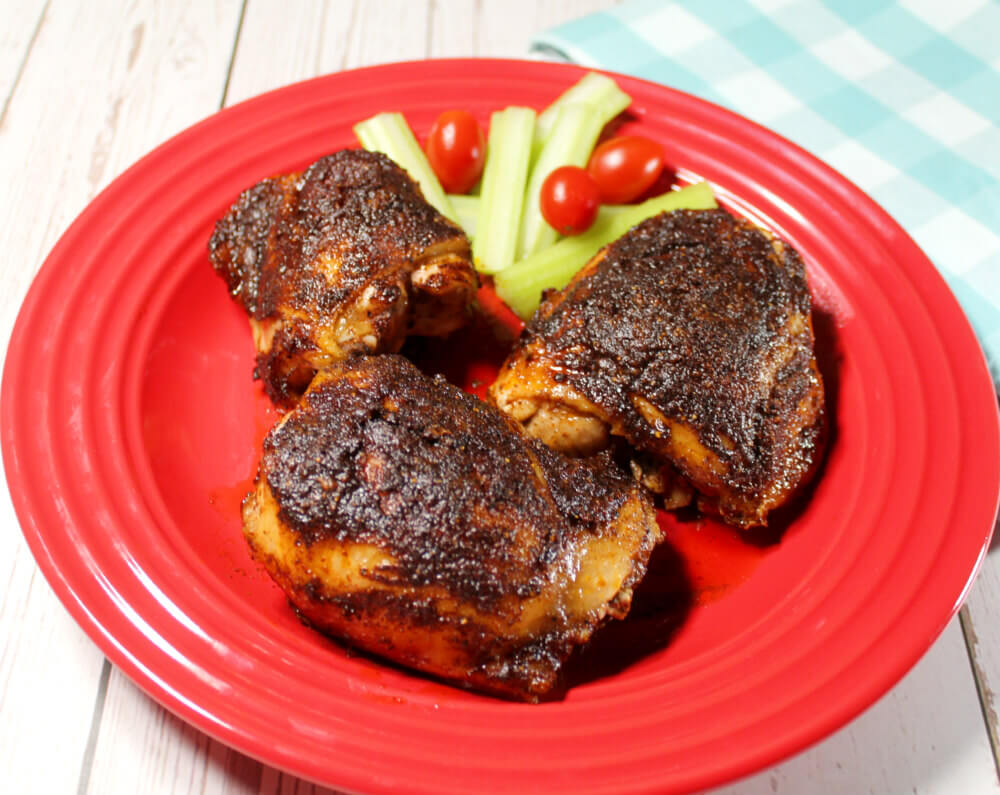 Low-Carb Cocoa Spice Rubbed Chicken Thighs4