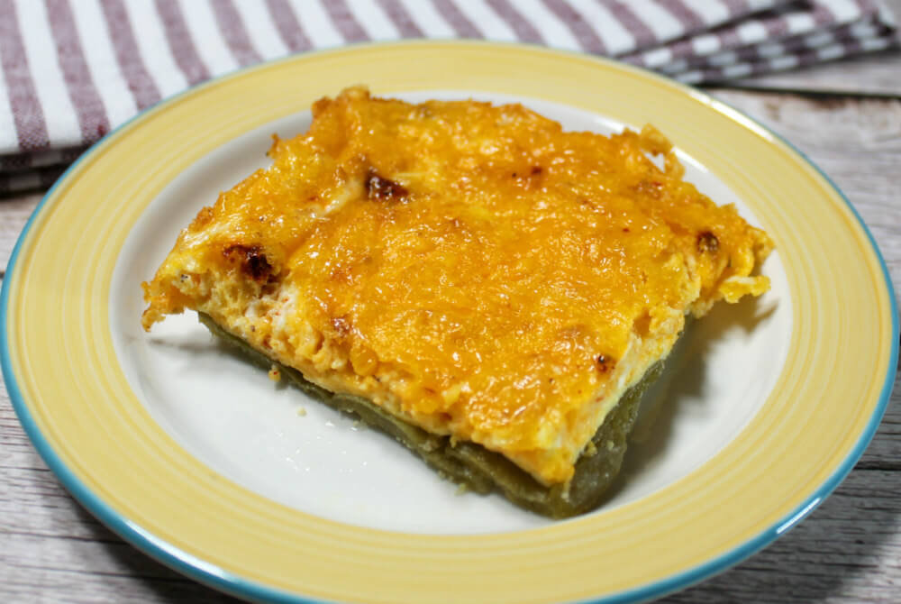 Low-Carb Green Chili Squares7