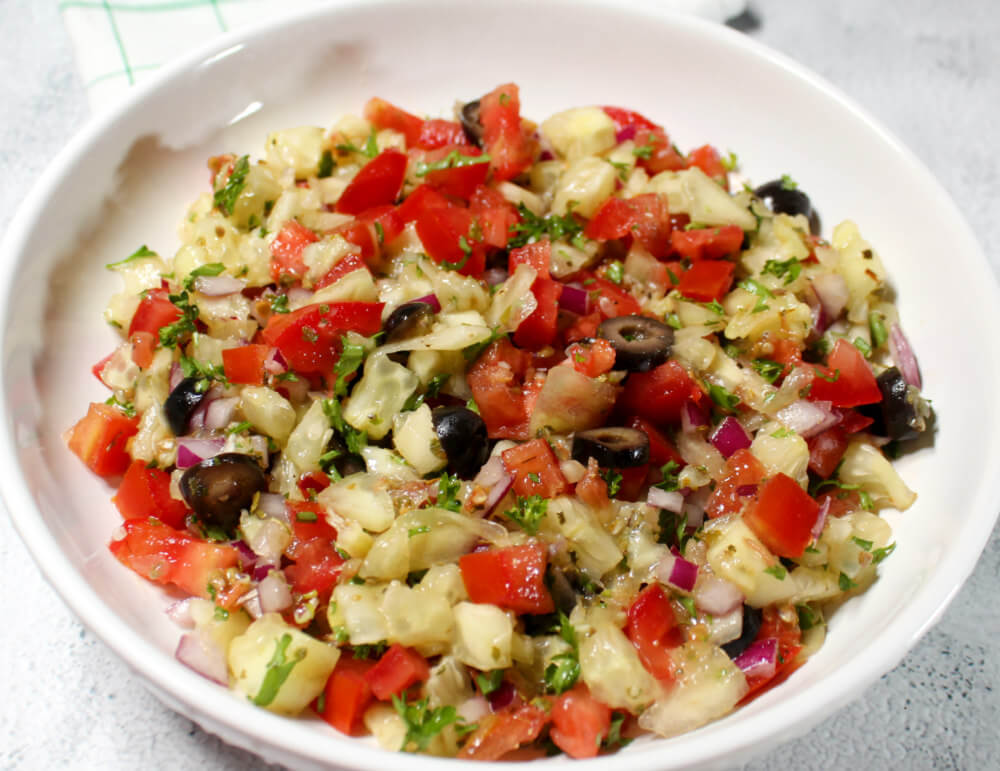 Rachael's Cucumber Boats with Tuna Salad4