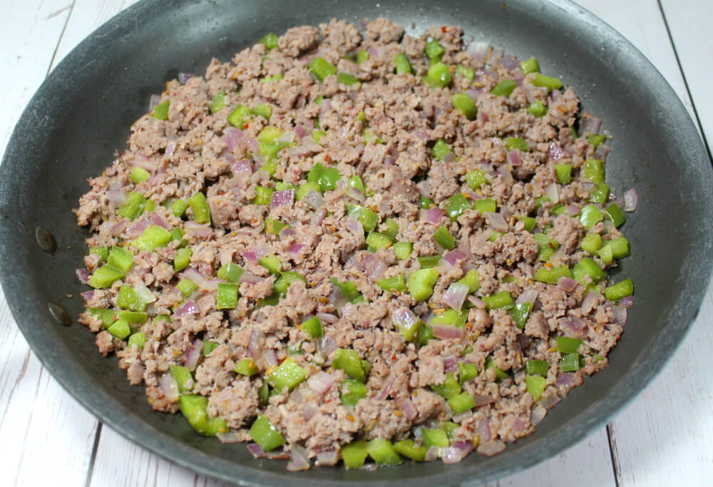 Breakfast Sausage Egg Skillet2