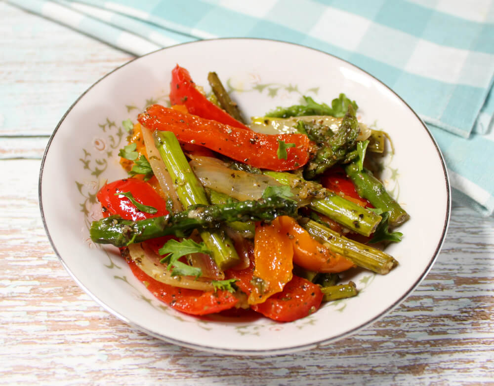 Sauteed Asparagus, Peppers, & Onions6