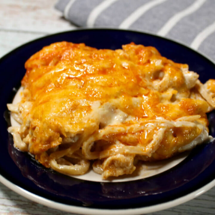 Cheesy Palmini Noodle Ground Chicken Bake1
