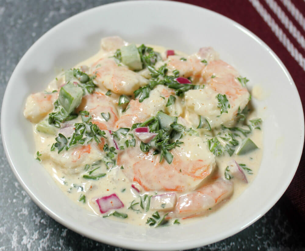 Keto Creamy Cajun Shrimp Salad6