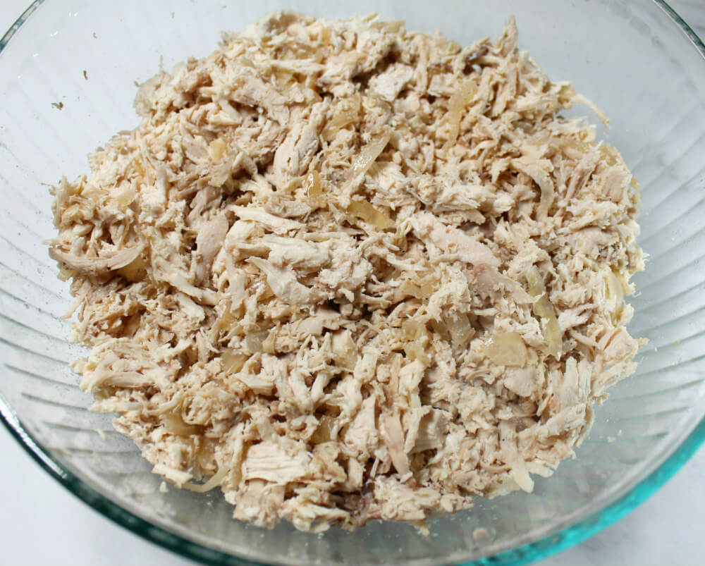 Crockpot Pulled Chicken and Onions5