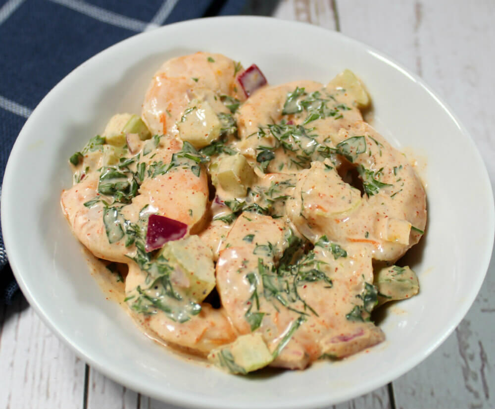Creamy Keto Dill Shrimp Salad6