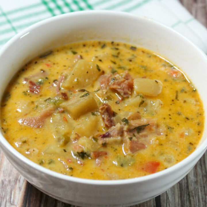 Ham Bone Turnip Keto Soup1