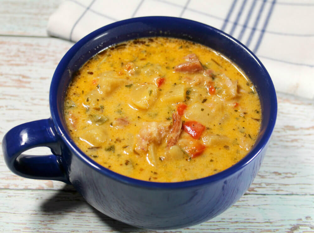 Ham Bone Turnip Keto Soup5