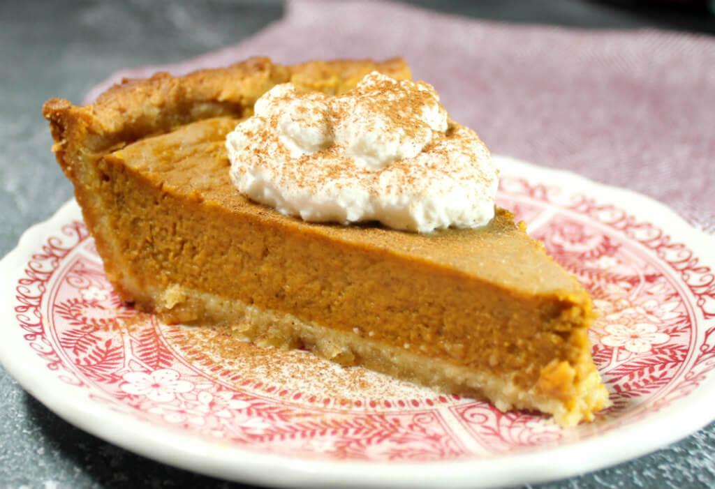 Mom's Pumpkin Pie- Keto1