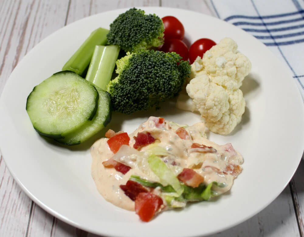 Keto Creamy BLT Dip6