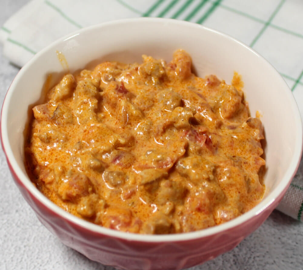 Crockpot Sausage Bacon Dip6