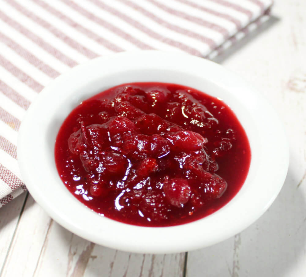 Bourbon Vanilla Keto Cranberry Sauce4